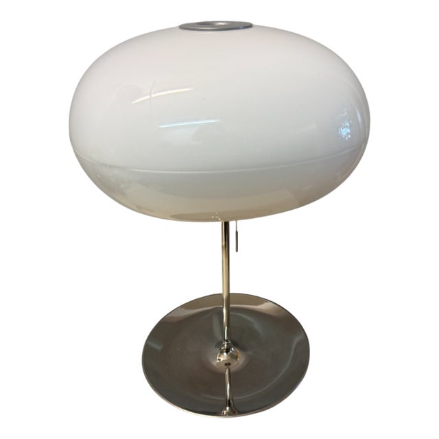 Energi Skal Table Lamp in Chrome by Magnus Elebäck & Carl Öjestam for Ikea, 1990s For Sale