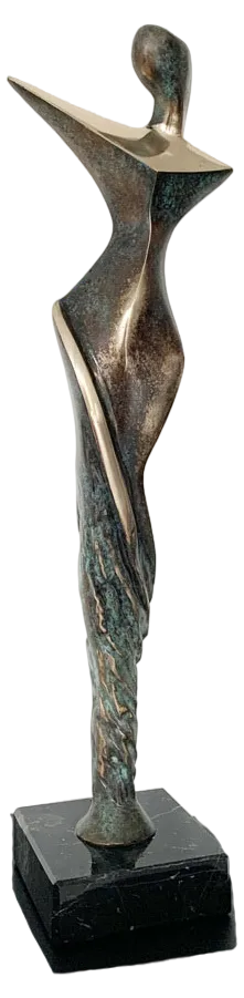 Stanislaw Wysocki, A Lady, Bronze Sculpture, 2024