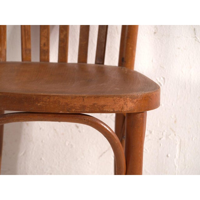 Mid 20th Century Bentwood Chairs by Michael Thonet for Ton, Former Czechoslovakia, 1960s, Set of 2 For Sale - Image 5 of 14