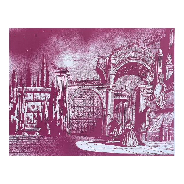 1982 Joseph Pecsenke Don Carlos by Verdi Opera Lithograph For Sale