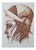 Agata Stomma, a Girl in Brown Color, 2022, Gouache and Canvas For Sale