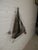 Metal wall art in a C. Jere style featuring a double sail boat at sea. Great use of bent metal, showing wind in the sails,...