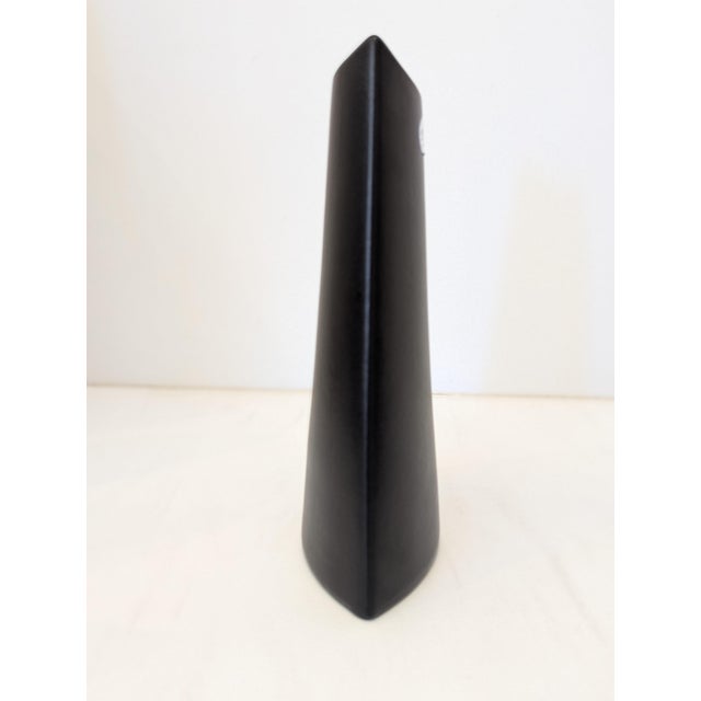 Ceramic Evangeline Crescent-Mouth Vase For Sale - Image 7 of 10