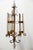 Italian Gilt Iron Three-Arm Chandelier For Sale - Image 4 of 13