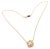Contemporary Chanel 4 Leaf Clover Gold Diamond Pendant Link Chain Necklace For Sale - Image 3 of 12