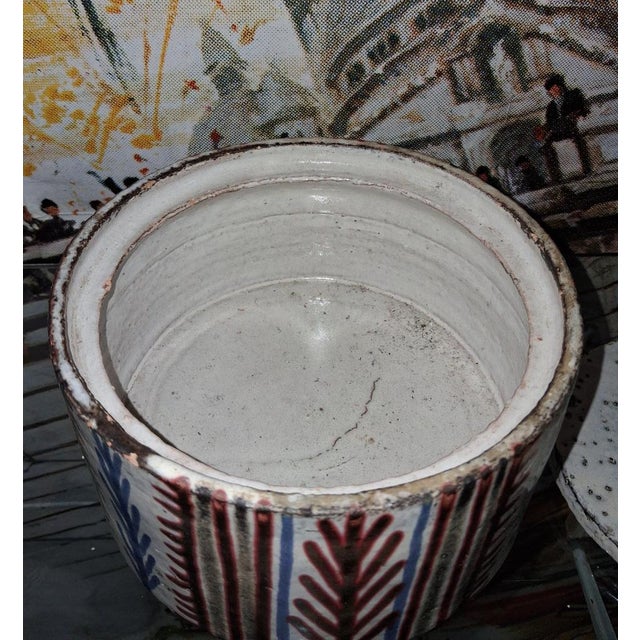 Ceramic Covered Box from Atelier Le Mûrier, 1950s For Sale - Image 4 of 6