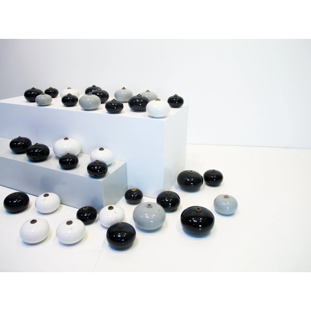 Aladdin Oil lamps by Anne Nilsson for Höganäs Ceramics, 1980s, Set of 20 For Sale - Image 4 of 5