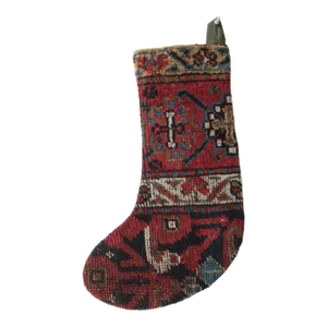 Antique Handmade Decorative Christmas Stocking