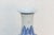 Chinese 1970s Eleganted Neck Blue & White Vase For Sale - Image 3 of 8