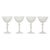 1980s Vintage Regency Fidenza Crystal Champagne Glasses, 1980s, Set of 7 For Sale - Image 5 of 18
