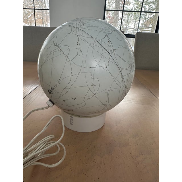 Mid 20th Century Mid 20th Century Afco Style Spotlight Atomic Table Lamp Dome Globe Eyeball For Sale - Image 5 of 10