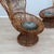 Franco Albini Margherita Armchairs in Rattan and Cane by Franco Albini, 1950s, Set of 2 For Sale - Image 4 of 13