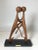 Mid 20th Century Abstract Teak Wood Sculpture "Love Embraced" For Sale - Image 9 of 11