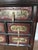 Brown Chinese Red, Tan & Brownish-Black Chest of Drawers (Early 1800s) For Sale - Image 8 of 12