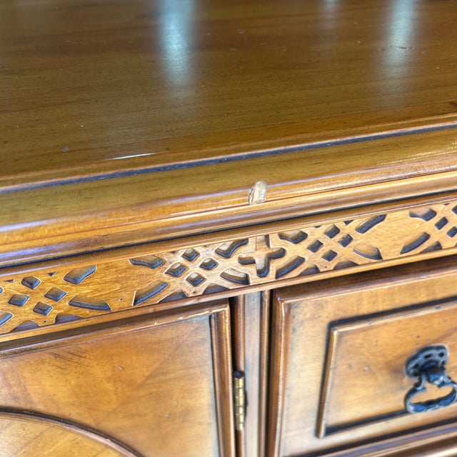 Highly sought after American highboy dresser. Multi drawer with lots of storage . Carribean Midcentury style.other...