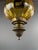 20th Century Amber Blown Glass Lantern Pendant Lights, Set of 2 For Sale - Image 6 of 10