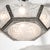 An exceptional pair of Art Deco chandeliers designed and signed by Degué, crafted in France circa 1935, embodying the...
