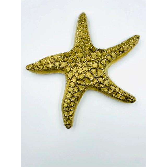 Mid 20th Century Solid Brass Starfish For Sale - Image 12 of 12