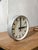 Metal Industrial Grey Hammered Wall Clock from Aeg, Germany, 1960s For Sale - Image 7 of 15