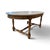 French 19th Century French Gibier Table With White Marble Top From a Chateau For Sale - Image 3 of 10