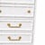 Mid 20th Century Vintage Faux Bamboo Lingerie Chest For Sale - Image 5 of 6