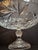 Antique Abp Cut Glass Pedestal Bowl Large 10.75 Centerpiece Compote Pinwheel Hobstar For Sale - Image 4 of 13