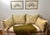 Traditional Gold Pistachio Botanical Pillow Cover 26x20 For Sale - Image 3 of 6