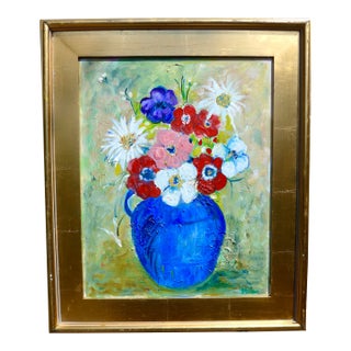 Flowers After Odilion Redon For Sale