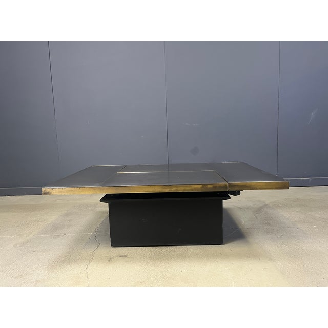 Hidden Bar Coffee Table from Belgochrom, 1970s For Sale - Image 12 of 17