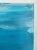 Textile Coastal Contemporary Dreamscape – Large Abstract Seascape Painting in Cerulean Blue & Aqua Tones for Modern Interiors For Sale - Image 7 of 13