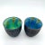 Pair of Studio Pottery Teacups Blue and Green Drip Glaze For Sale - Image 11 of 12