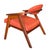 Burnt Orange 1950s Walnut 916-Cc Lounge Chairs Attributed to Adrian Pearsall for Craft Associates - A Pair For Sale - Image 8 of 18