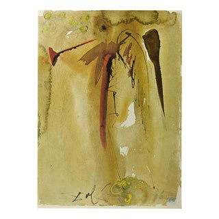 Salvador Dali, Vox Clamantis, Lithograph, 1964 For Sale