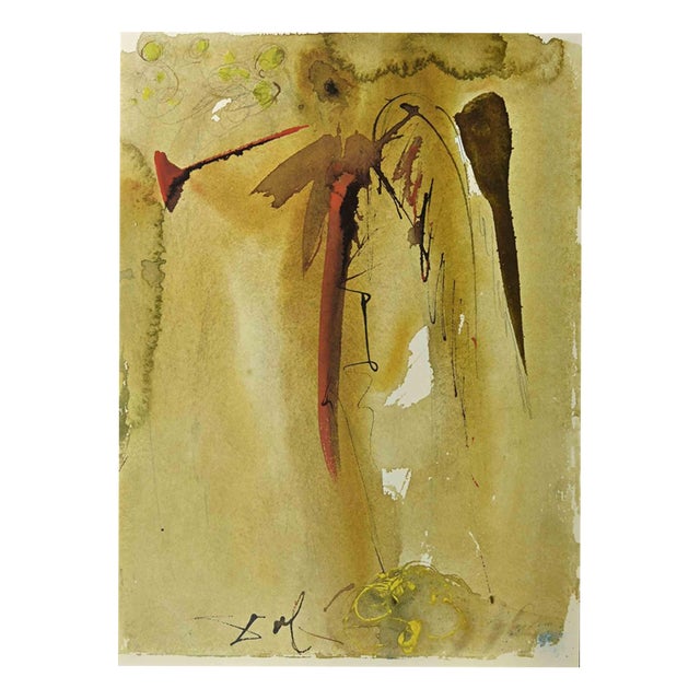 Salvador Dali, Vox Clamantis, Lithograph, 1964 For Sale