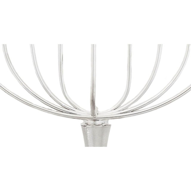 2020s 2023 Sterling Silver Hammered Menorah For Sale - Image 5 of 7