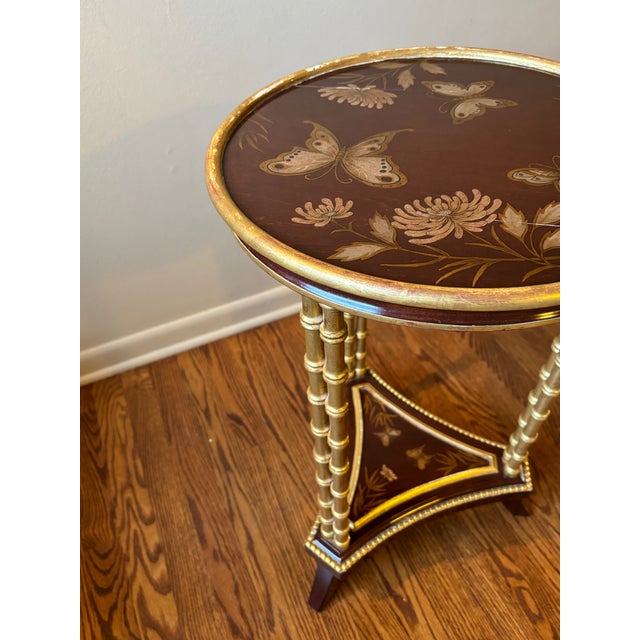 Charles Pollock Bamboo Cigarette Table Attributed to Charles Pollock For Sale - Image 4 of 11