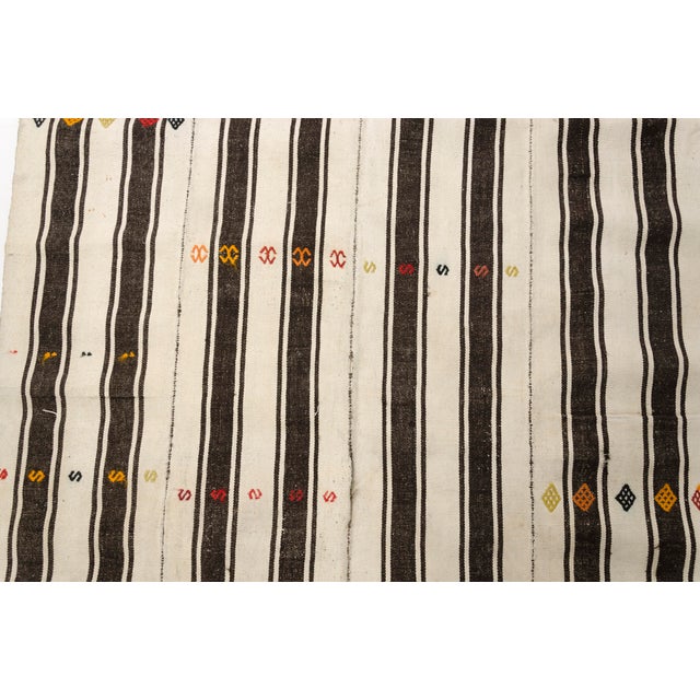 Vintage Handwoven Kilim Rug For Sale - Image 10 of 10