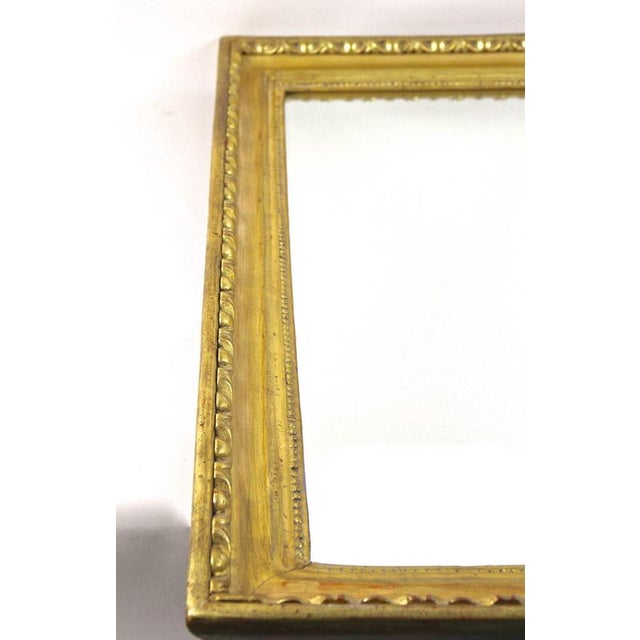 Biedermeier Gilt Wall Mirror with Bulls Eye Bars, Austria, 1830s For Sale - Image 9 of 18