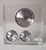 Glass Weather Station Barometer Thermometer, 1980s For Sale - Image 10 of 10