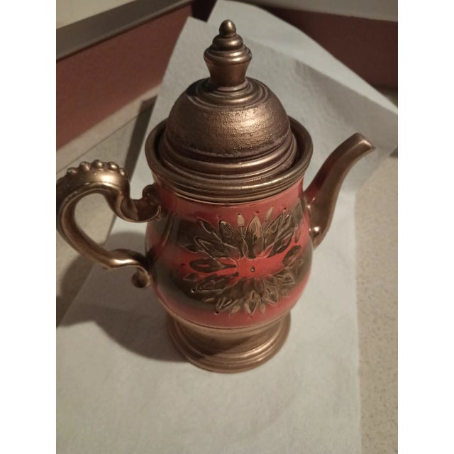 Ceramic Bittosi Style Coffee Pot For Sale - Image 7 of 8