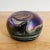 Antique Iridescent Glass Paper Weight With Swirl Pattern For Sale In Los Angeles - Image 6 of 6