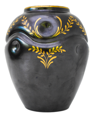 Swedish Grace Art Deco Vase by Harald Östergren for Upsala Ekeby, Sweden, 1930s
