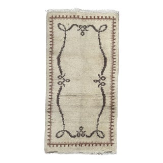 Mid-Century Moroccan Art Deco Design Rug, 1940s For Sale