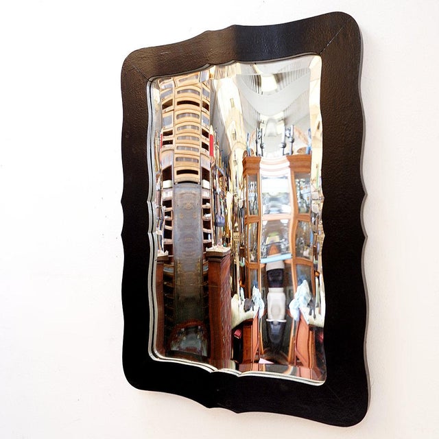 Vintage Convex and Concave Distorting Mirror For Sale - Image 14 of 16