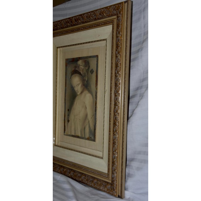 Csaba Markus 'Cassandra' Original Museum-Quality Painting Mixed Media For Sale - Image 4 of 12