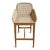 Contemporary Outdoor Teak & Faux Rope Bar Stool For Sale - Image 3 of 12