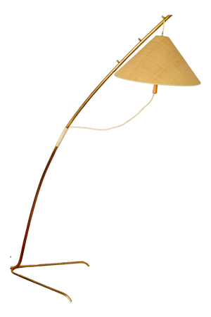 Mid-Century Austrian Floor Lamp from J. T. Kalmar, 1950s