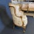 Cream Exquisite French Louis XV Giltwood Wingback Chairs -A Pair For Sale - Image 8 of 12