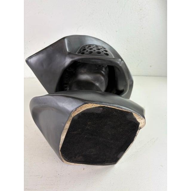 Mid-Century Vintage Greco-Roman Inspired Military Bust For Sale - Image 4 of 12