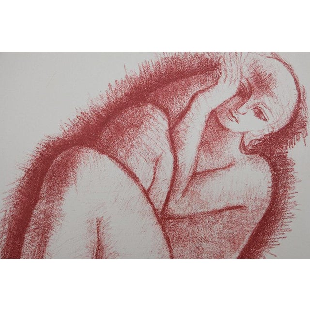 Modern Antoniucci Volti, Femme au repos (Nude), Lithograph For Sale - Image 3 of 6